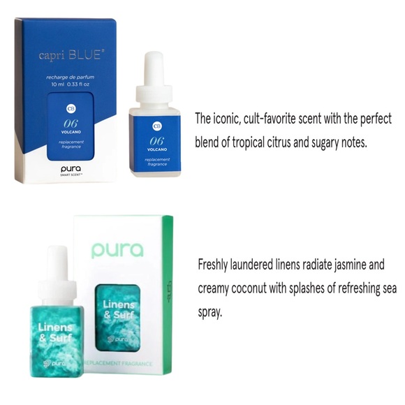 Pura Smart Home Fragrance Wi-Fi Diffuser Scent Nightlight & 2 Refills - Picture 9 of 10